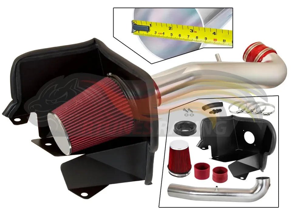 Heat Shield Air Intake Kit For 2019-2024 Ram 1500 3.6L V6 (No Classic) | Rtunes Racing | HI-DG-16RD