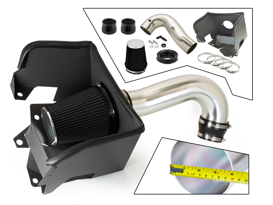 Heat Shield Air Intake Kit For 2019-2024 Ram 1500 5.7L V8 (No Classic) | Rtunes Racing | HI-DG-17CK
