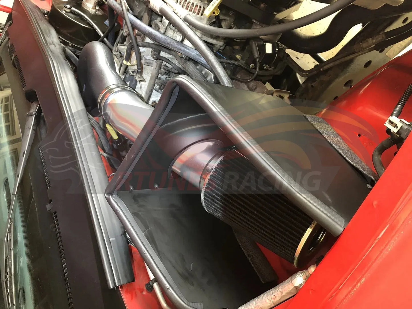 Heat Shield Air Intake Kit For 1994-2001 Dodge Ram 1500 5.2L/5.9L V8, 1994-2002 2500 5.9L V8 | Rtunes Racing | HI-DG-02RD