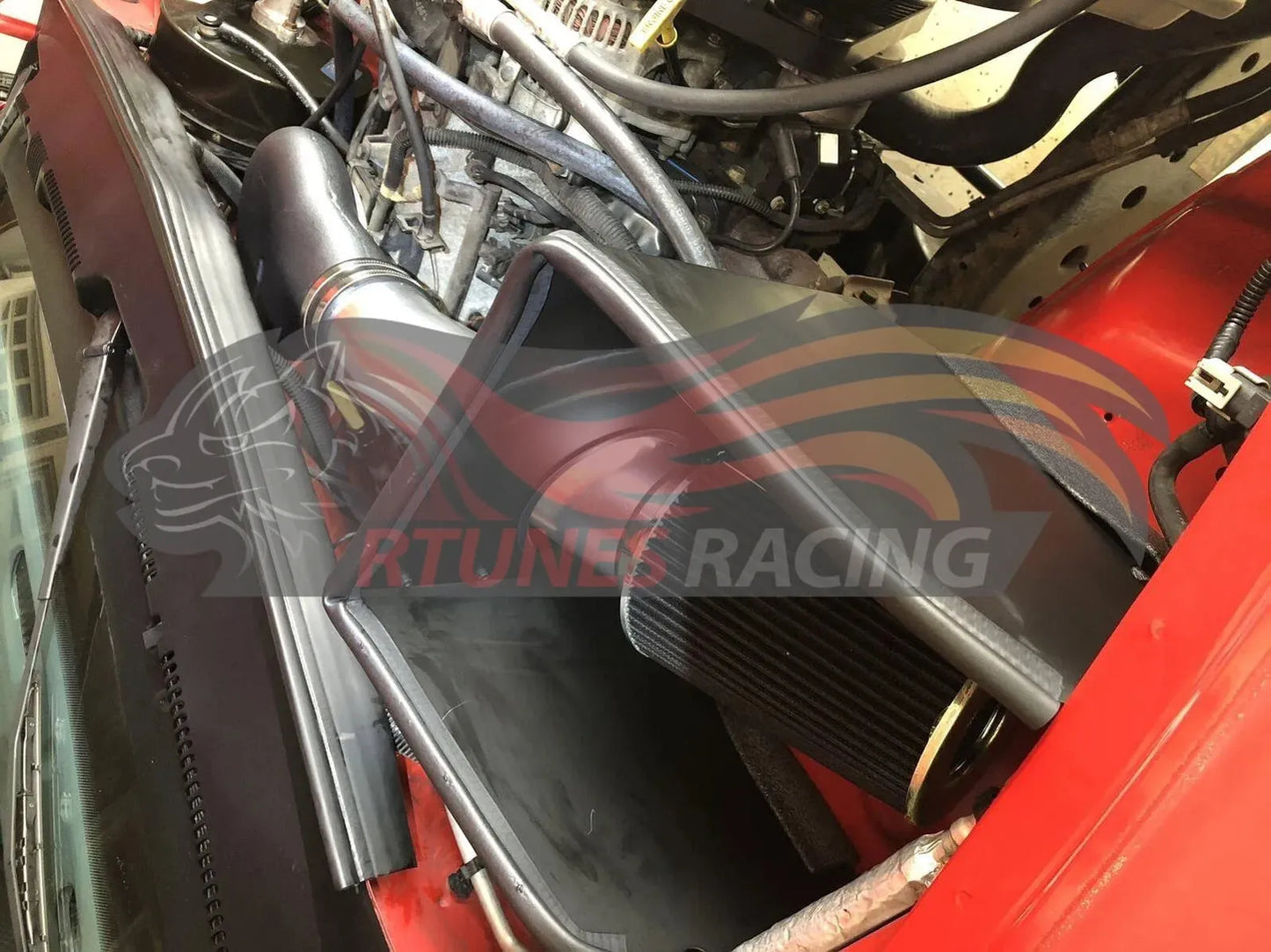 Heat Shield Air Intake Kit For 1994-2001 Dodge Ram 1500 5.2L/5.9L V8, 1994-2002 2500 5.9L V8 | Rtunes Racing | HI-DG-02CK