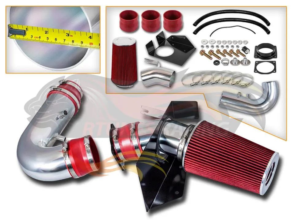 Heat Shield Air Intake Kit For 1997-2003 Ford F150 /Expedition V8 4.6L/5.4L | Rtunes Racing | HI-FD-01RD