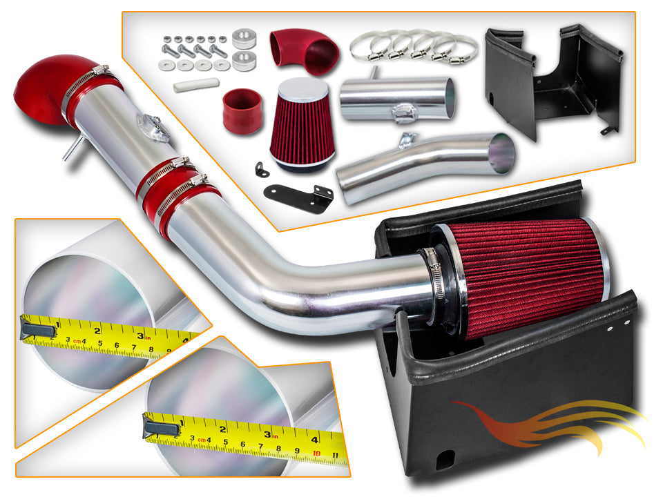 Heat Shield Air Intake Kit For 2005-2008 Ford F150 5.4L V8 | Rtunes Racing | HI-FD-02RD