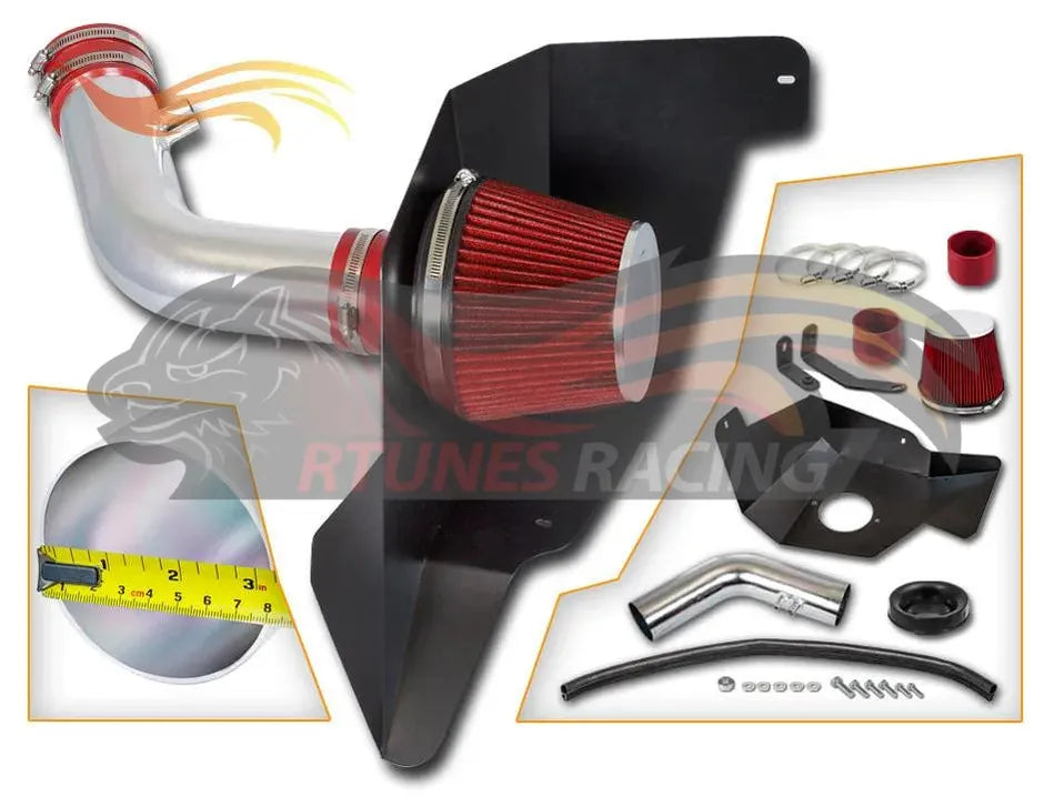 Heat Shield Air Intake Kit For 2015-2018 Ford Mustang 3.7L V6 | Rtunes Racing | HI-FD-07RD