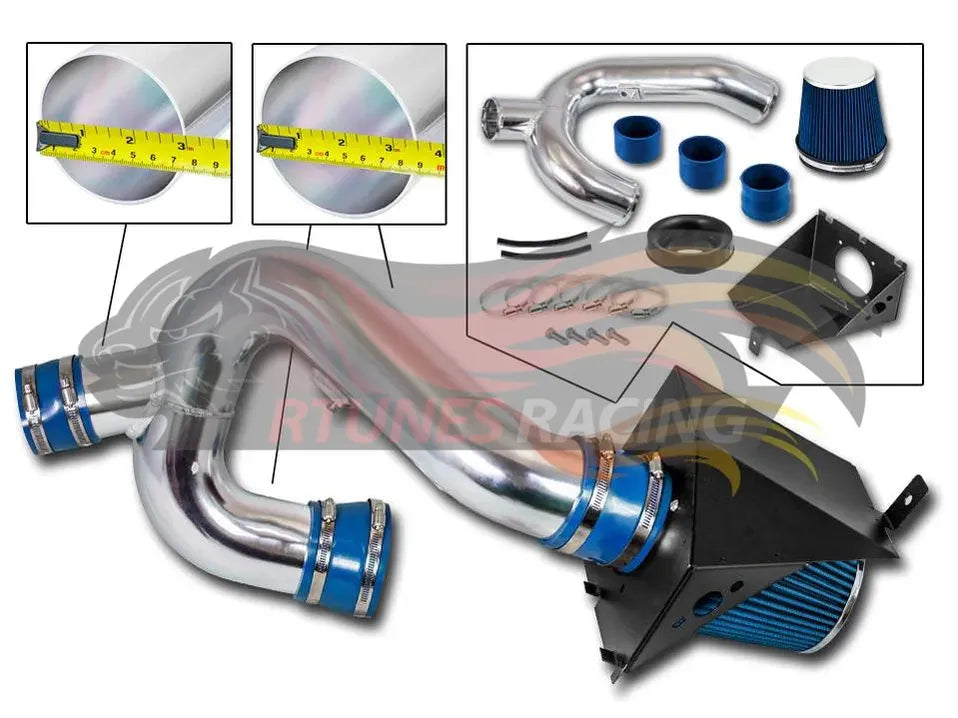 Heat Shield Air Intake Kit For 2012-2014 Ford F150 3.5L V6 Ecoboost | Rtunes Racing | HI-FD-08BL