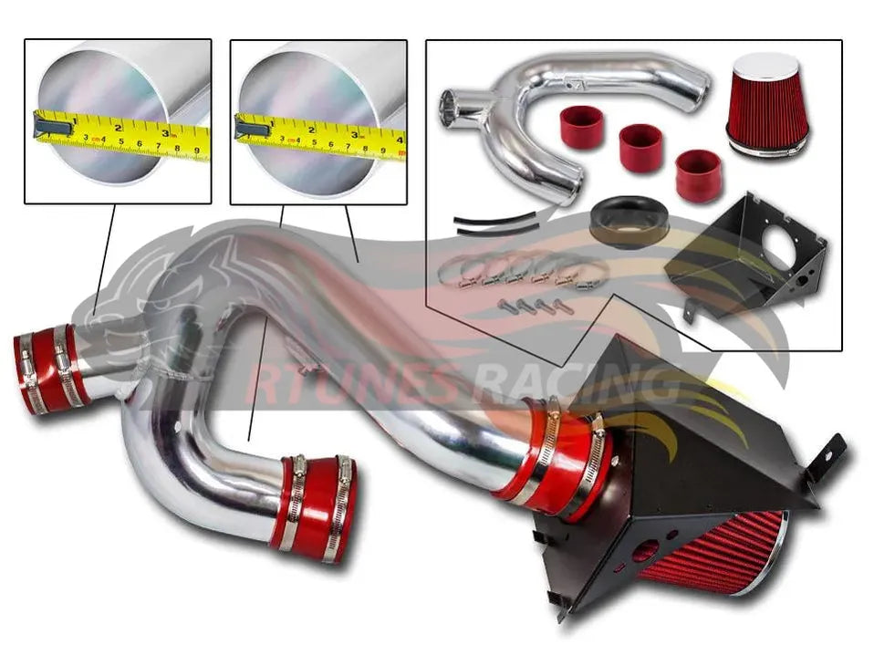 Heat Shield Air Intake Kit For 2012-2014 Ford F150 3.5L V6 Ecoboost | Rtunes Racing | HI-FD-08RD