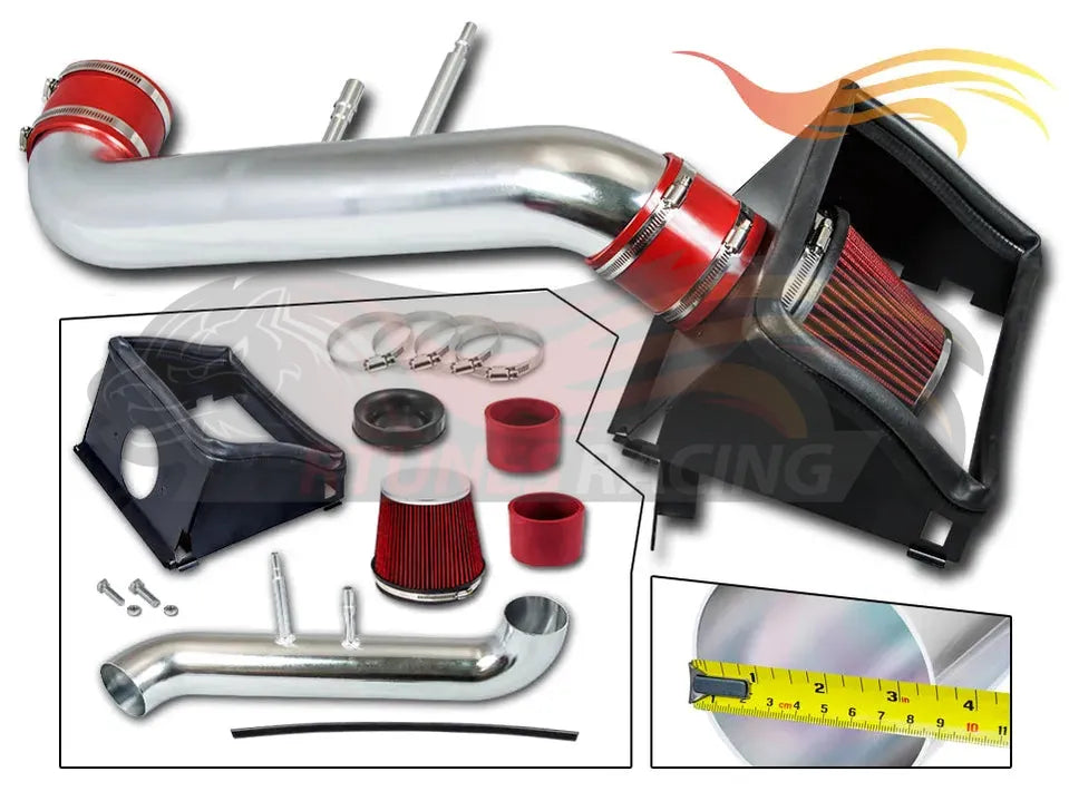 Heat Shield Air Intake Kit For 2015-2018 Ford F150 5.0L V8 | Rtunes Racing | HI-FD-09RD