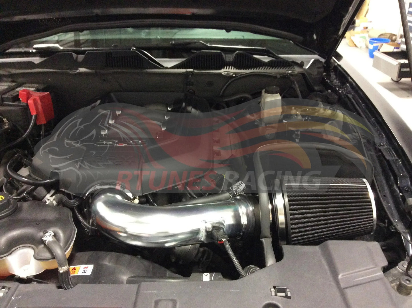 Heat Shield Intake For 11-14 Ford Mustang 5.0L V8 HI-FD-06RD