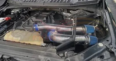 Heat Shield Air Intake Kit For 2015-2023 Ford F-150, 2018-2023 Ford Expedition, 2018-2023 Lincoln Navigator, 2017-2023 Ford F-150 Raptor 2.7L/3.5L V6 | Rtunes Racing | HI-FD-11RD