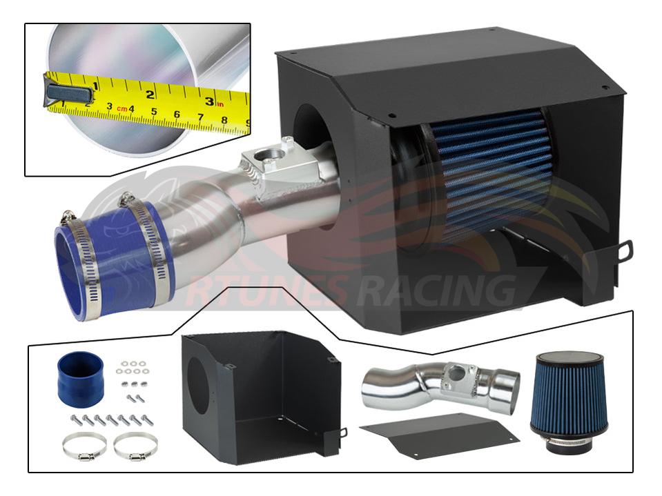 Heat Shield Air Intake Kit For 2016-2021 Honda Civic 1.5L Turbo | Rtunes Racing | HI-HD-04BL