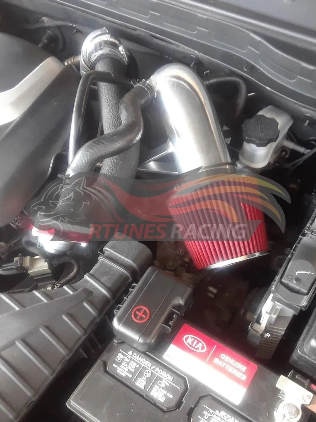Heat Shield Air Intake Kit For 2011-2014 Hyundai Sonata 2.0L Turbo | Rtunes Racing | HI-HY-01CK