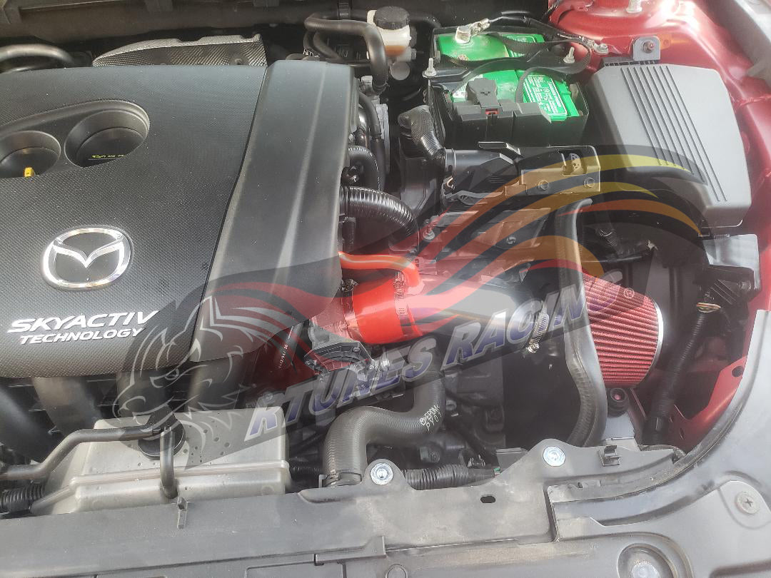 Heat Shield Air Intake Kit For 2014-2018 Mazda 3/2014-2021 Mazda 6 2.5L L4 | Rtunes Racing | RHI-MZ-01BK
