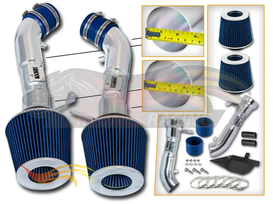 Heat Shield Air Intake Kit For 2008-2013 Infiniti G37 3.7L V6 | Rtunes Racing | HI-NS-01BL