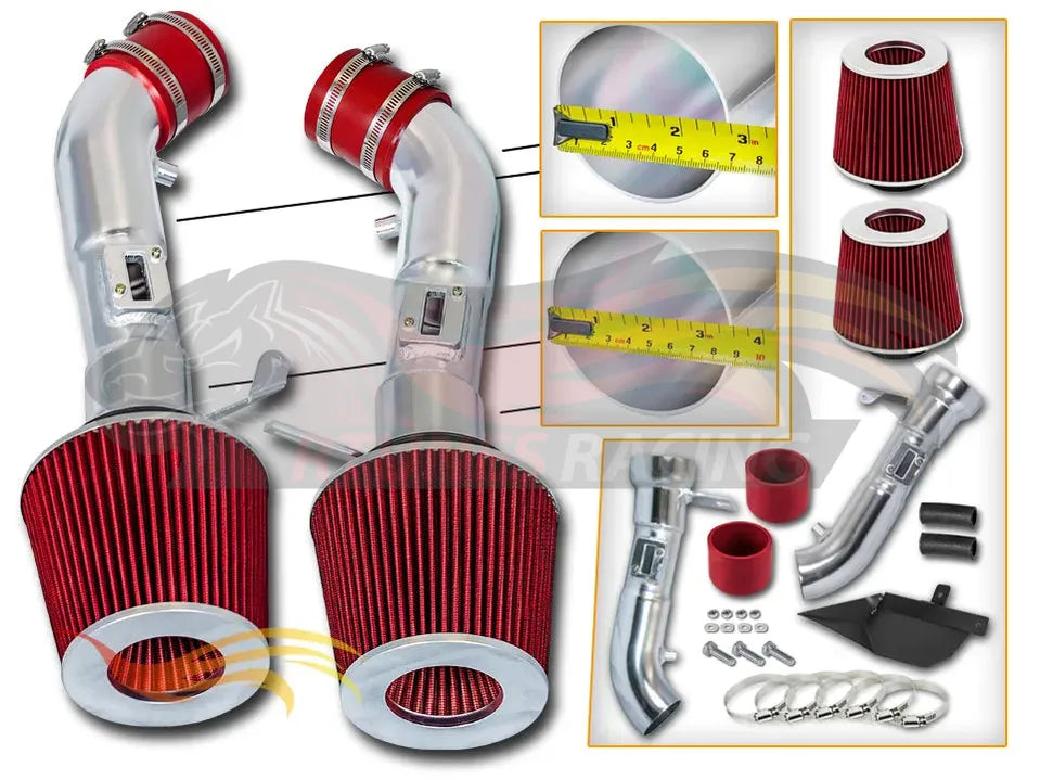 Heat Shield Air Intake Kit For 2008-2013 Infiniti G37 3.7L V6 | Rtunes Racing | HI-NS-01RD