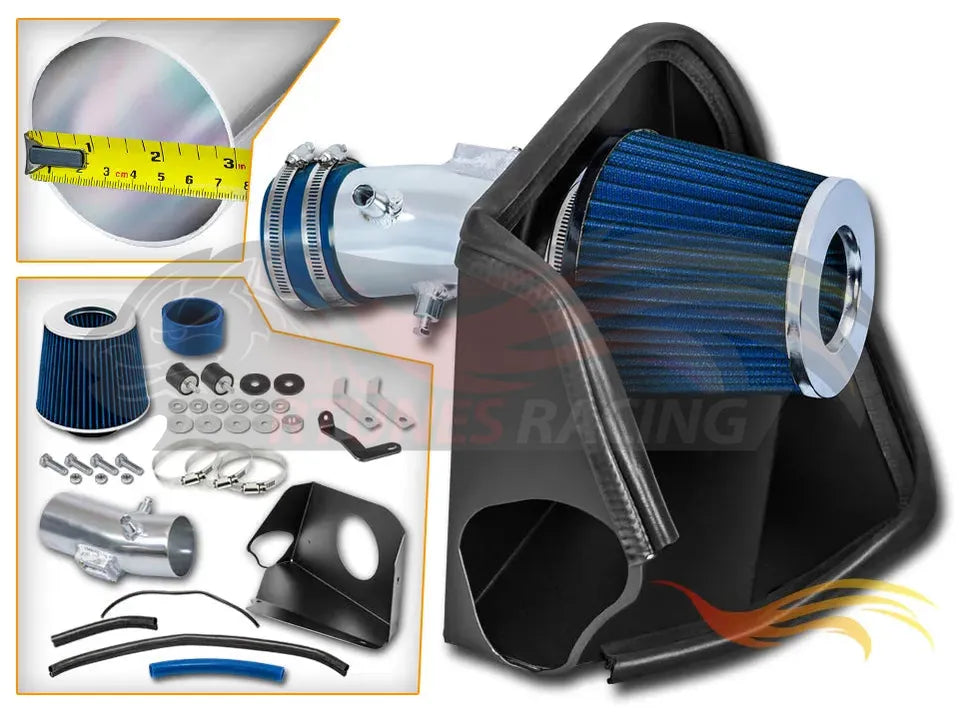 Heat Shield Air Intake Kit For 2007-2012 Nissan Altima 3.5L V6 | Rtunes Racing | HI-NS-02BL