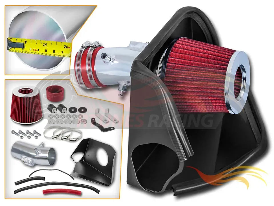 Heat Shield Air Intake Kit For 2007-2012 Nissan Altima 3.5L V6 | Rtunes Racing | HI-NS-02RD