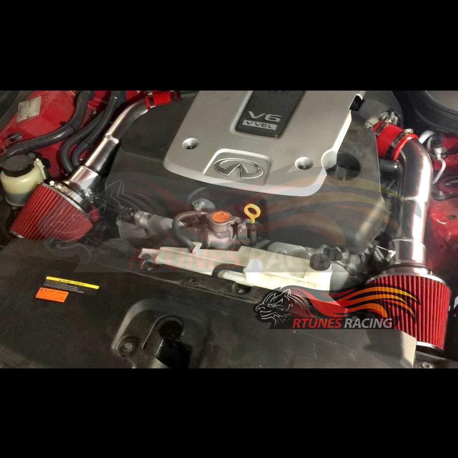 Heat Shield Air Intake Kit For 2009-2020 Nissan 370Z /Infiniti 2008-2013 G37 /2014-2015 Q50 3.7 | Rtunes Racing | RHI-NS-01BK