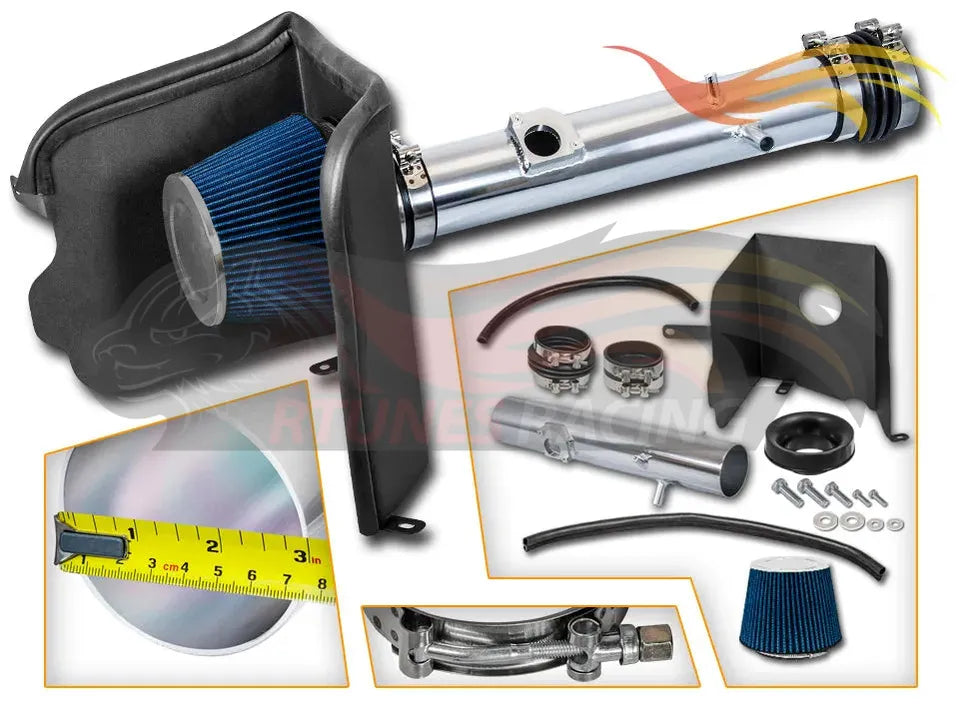 Heat Shield Air Intake Kit For 2005-2011 Toyota Tacoma 4.0L V6 | Rtunes Racing | HI-TY-02BL
