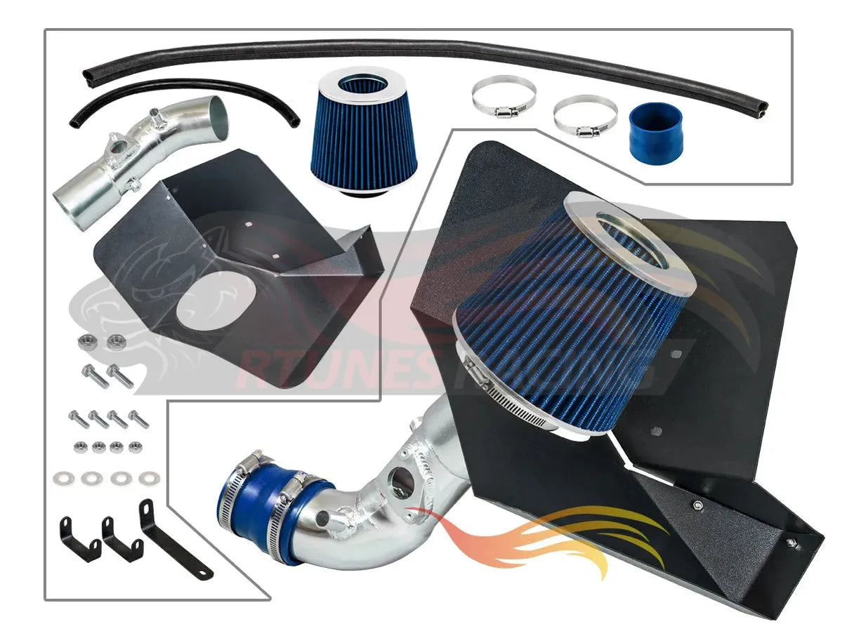 Heat Shield Air Intake Kit For 2009-2017 Toyota Corolla, 2016-2017 Scion im 1.8L | Rtunes Racing | HI-TY-03BL