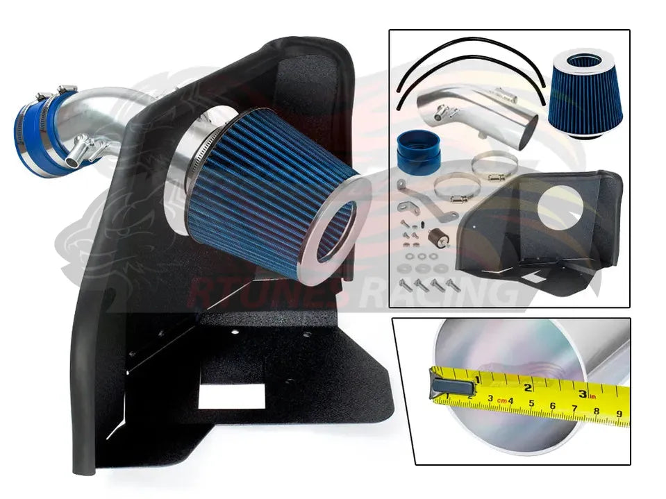 Heat Shield Air Intake Kit For 2005-2012 Avalon, 2007-2011 Camry, 2009-2015 Venza 3.5L | Rtunes Racing | HI-TY-06BL