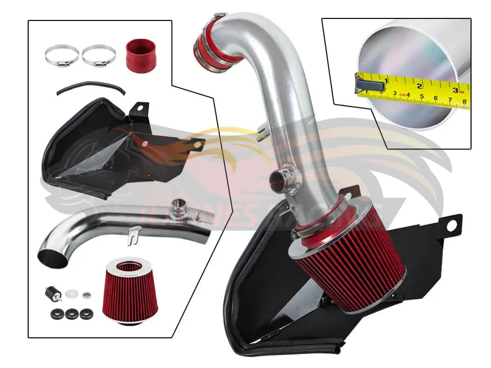 Heat Shield Air Intake Kit For 2015-2020 VW Golf 1.8T, GTI 2.0L, Jetta Gli/Audi A3, Audi A3 Quattro | Rtunes Racing | HI-VW-01RD