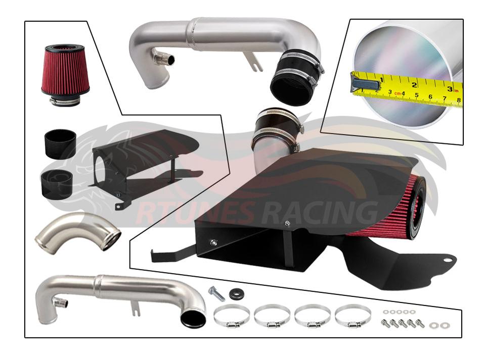 Heat Shield Air Intake Kit For 2010-2013 Jetta 2.0 TSI /Passat 1.8 2.0 TSI /2009-2012 Audi A3 2.0L | Rtunes Racing | HI-VW-02RD