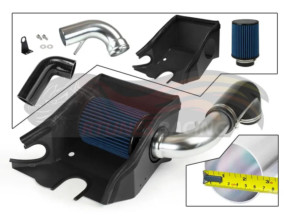 Heat Shield Air Intake Kit For 2013-2021 Audi A3 1.2 1.4, 2013-2021 VW Golf 1.2 1.4, 2014-2021 Passat 1.4, 2015-2021 VW Touran 1.2 1.4 | Rtunes Racing | HI-VW-03BL