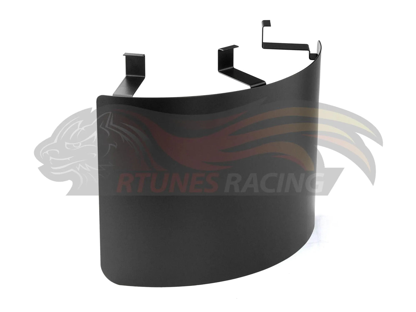 Universal Air Intake Cone Filter Shield Heat Stainless Steel Cover - BLACK | Rtunes Racing | HSHIELD001-BK