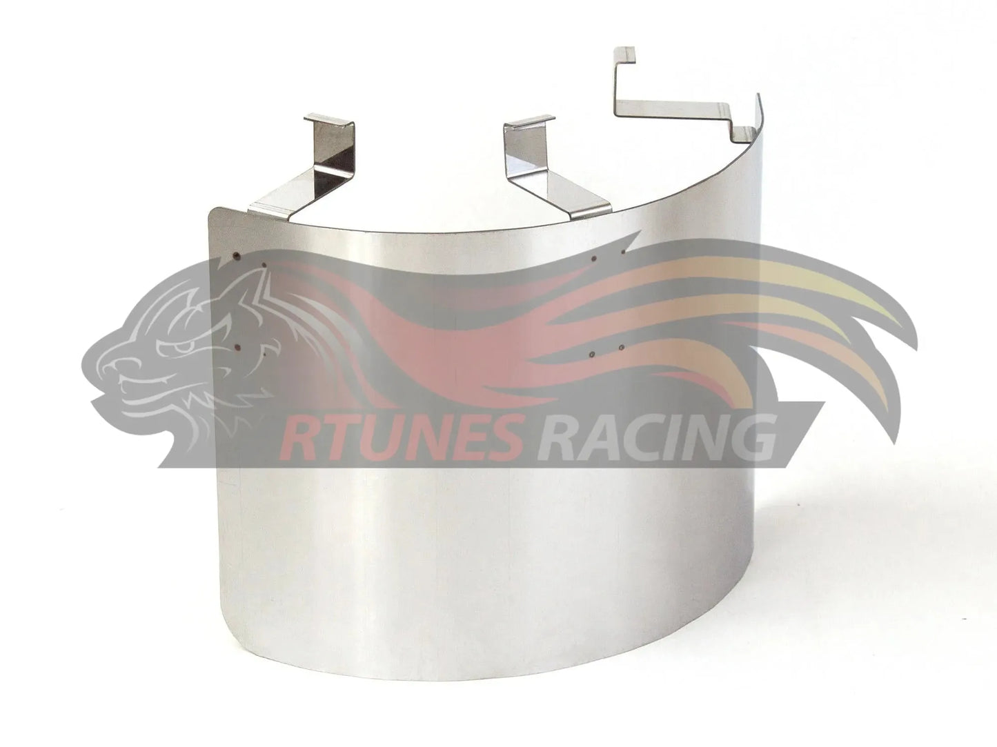 Universal Air Intake Cone Filter Shield Heat Stainless Steel Cover - Chrome | Rtunes Racing | HSHIELD001-SV