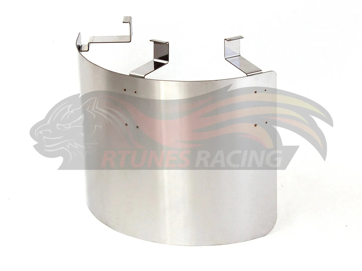 Universal Air Intake Cone Filter Shield Heat Stainless Steel Cover - Chrome | Rtunes Racing | HSHIELD001-SV