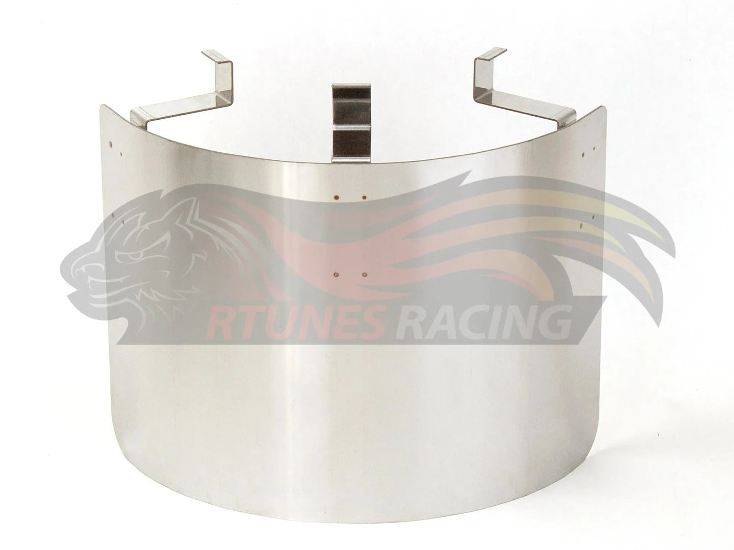Universal Air Intake Cone Filter Shield Heat Stainless Steel Cover - Chrome | Rtunes Racing | HSHIELD001-SV