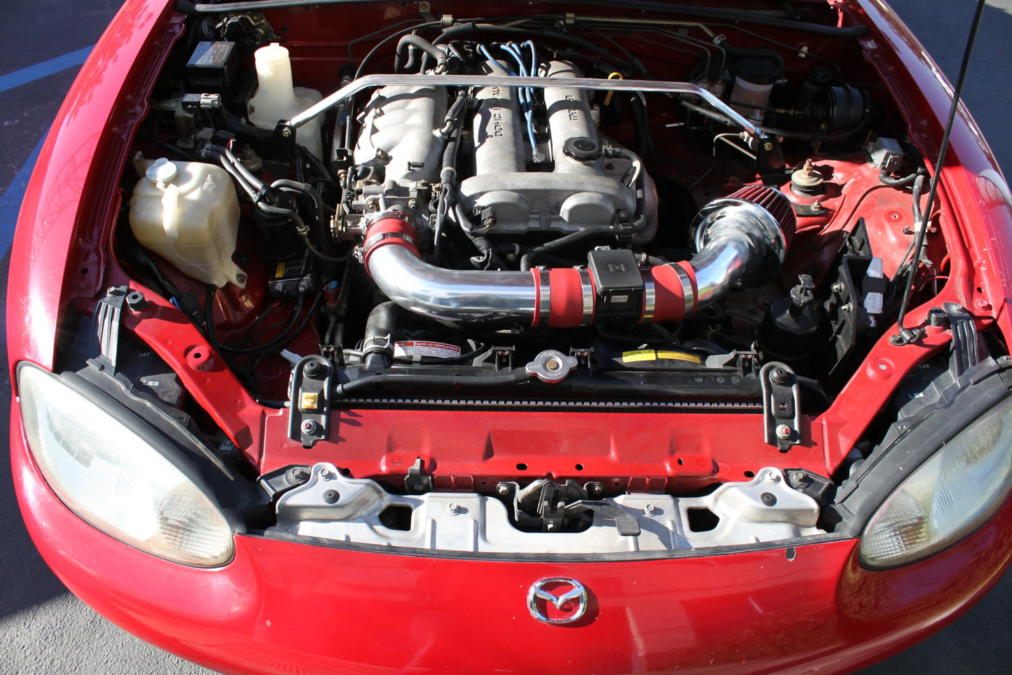 Short Ram Air Intake Kit For 1999-2005 Mazda Miata 1.8L | Rtunes Racing | SI-MZ-04RD