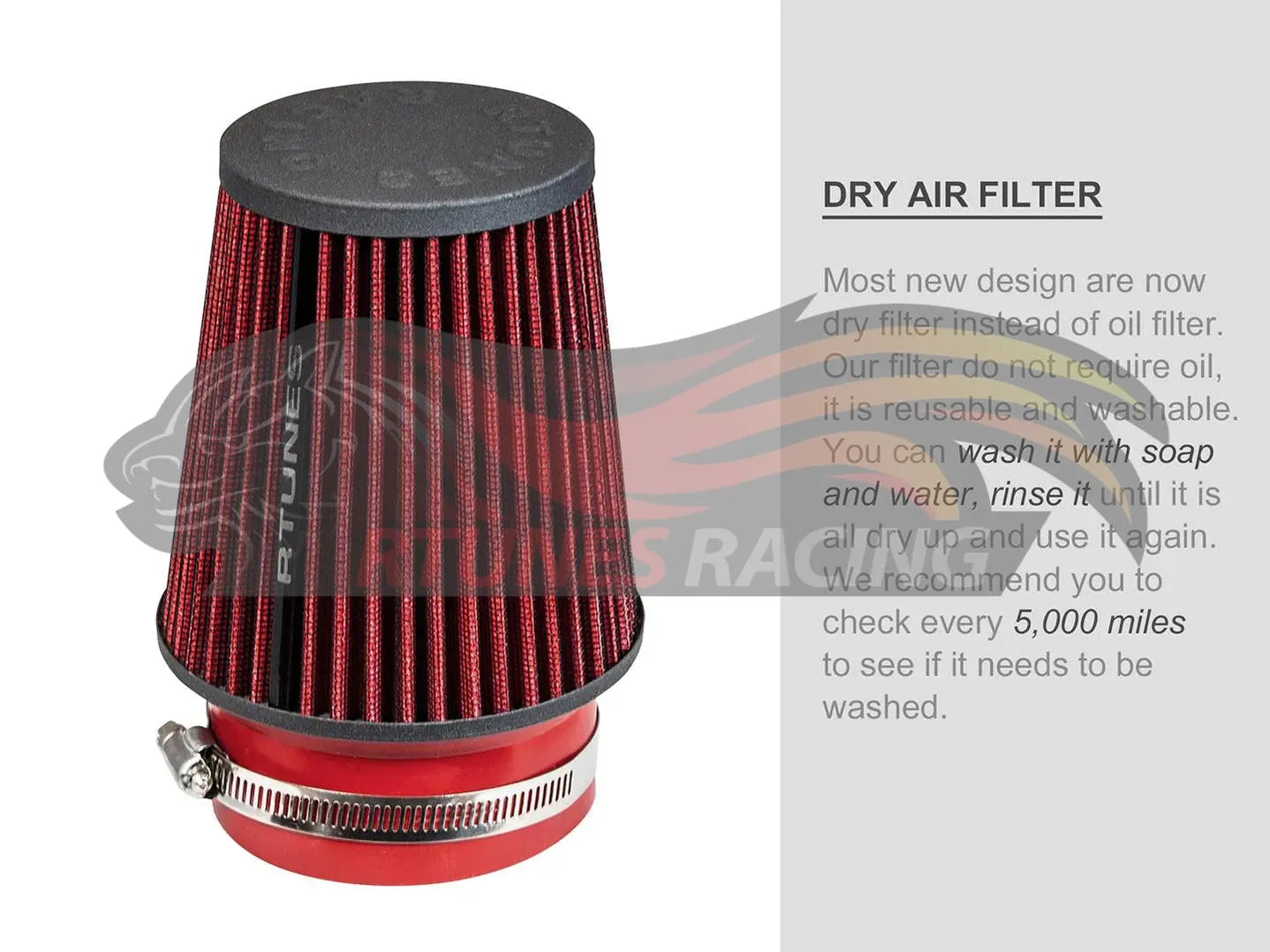 Heat Shield Air Intake Kit For 2015-2023 Ford F-150/ 2018-2023 Ford Expedition/ 2018-2023 Lincoln Navigator/ 2017-2023 Ford F-150 Raptor 2.7L/3.5L V6 | Rtunes Racing | RHI-FD-11BK