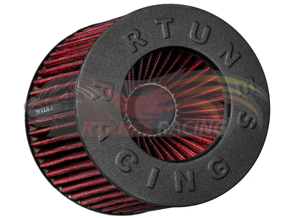 Rtunes RED 2.25"-4" 63.5-102 mm Inlet Cone Air Filter | Rtunes Racing | RAFR