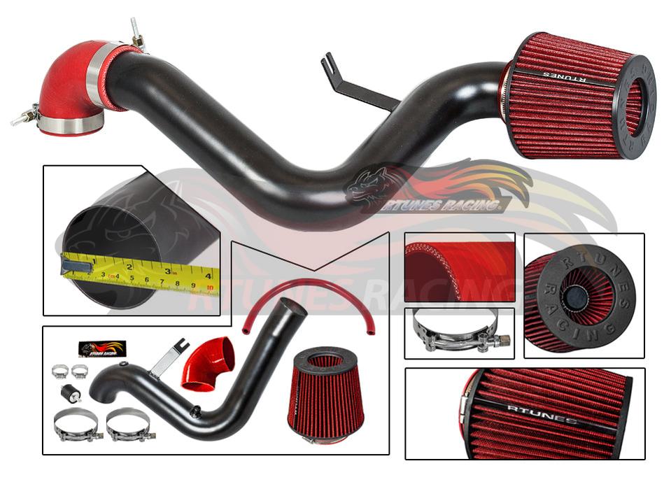 Cold Air Intake For 95-02 Chevrolet Cavalier Z24 / Pontiac Sunfire 2.3L 2.4L I4 / 96-98 Pontiac Grand Am 2.4L I4 RCI-CH-01BK