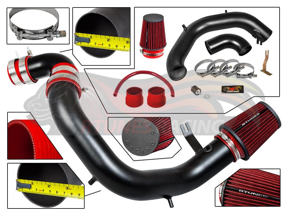 Cold Air Intake Kit For 2003-2005 Dodge Neon Srt-4 2.4L I4 | Rtunes Racing | RCI-DG-04BK