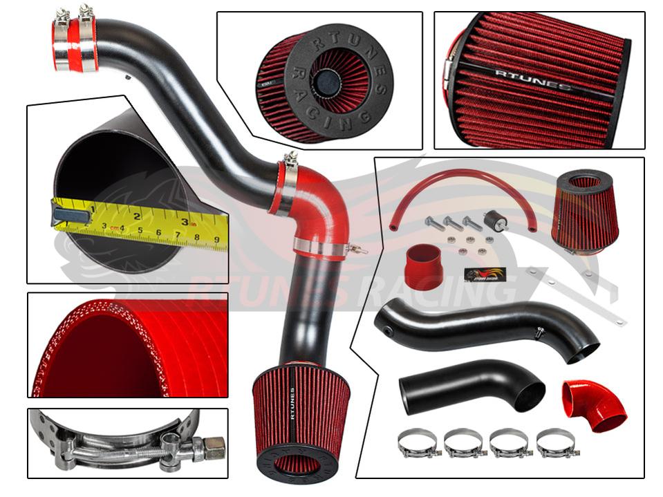 Cold Air Intake For Dodge 05-08 Magnum/06-10 Charger/09-10 Challenger/05-10 Chrysler 300 3.5L V6 RCI-DG-09BK
