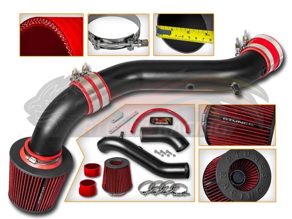 Cold Air Intake For 04-09 Dodge Durango 3.7L V6 / 4.7L/5.7L V8 RCI-DG-12BK