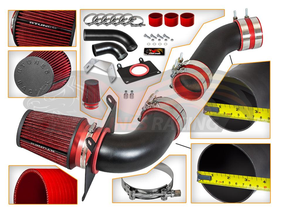Cold Air Intake For 89-93 Ford Mustang 5.0L V8 RCI-FD-01BK