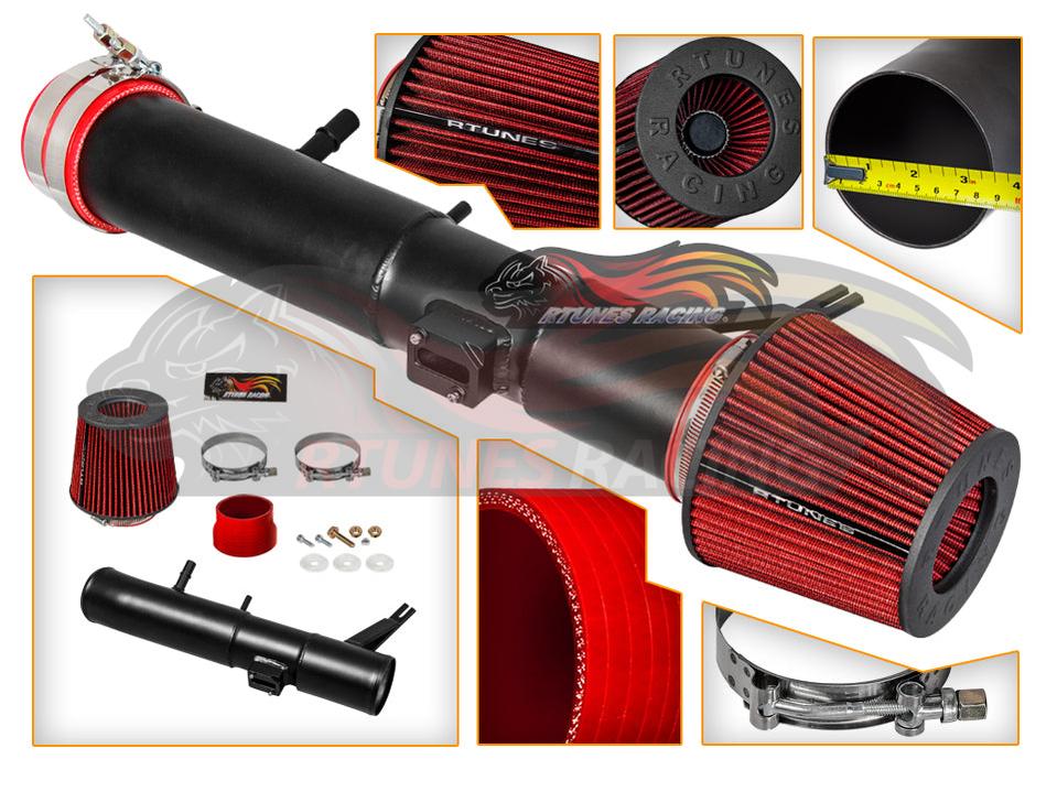 Cold Air Intake For 11-14 Ford Mustang 3.7L V6 RCI-FD-13BK