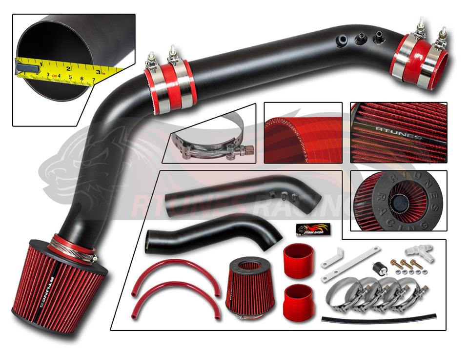 Cold Air Intake Kit For 1999-2000 Honda Civic Si/EX/HX 1.6L I4 | Rtunes Racing | RCI-HD-07BK