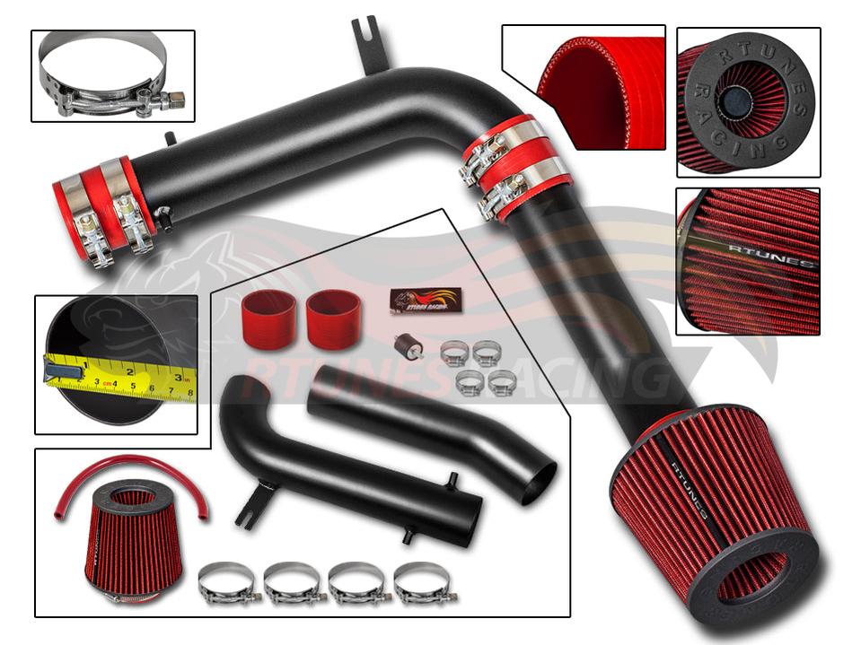 Cold Air Intake Kit For 2001-2003 Acura CL, 2000-2003 Acura TL 3.2 Non Type-S, 1995-2002 Honda Accord V6 | Rtunes Racing | RCI-HD-08BK