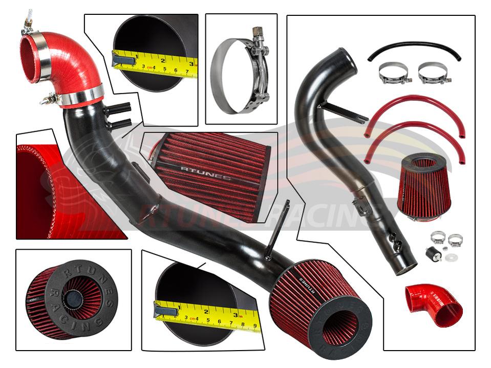 Cold Air Intake Kit For 2006-2011 Honda Civic Si 2.0L I4 | Rtunes Racing | RCI-HD-13BK