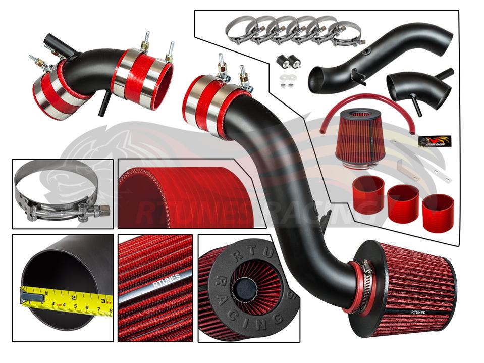 Cold Air Intake For 97-01 Hyundai Tiburon L4 / 96-00 Hyundai Elantra L4 RCI-HY-01BK