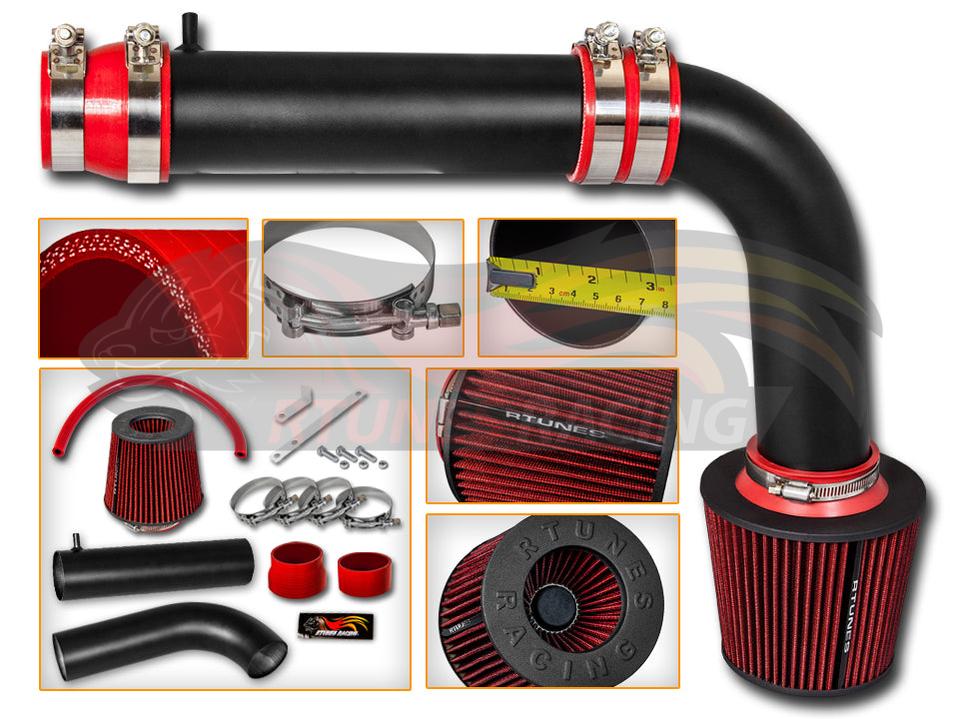 Cold Air Intake Kit For Hyundai 2011-2017 Veloster/Accent 1.6L Gdi L4, 2012-2015 Kia Rio 1.6L | Rtunes Racing | RCI-HY-05BK
