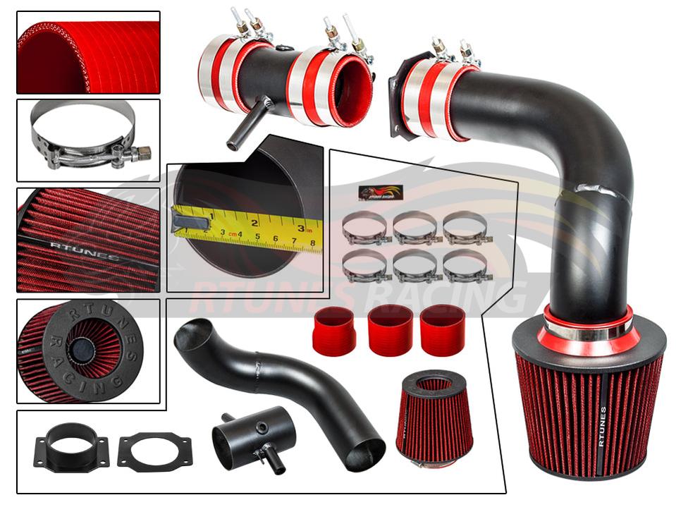Cold Air Intake Kit For 1995-1999 Nissan Maxima 3.0L V6 | Rtunes Racing | RCI-NS-01BK