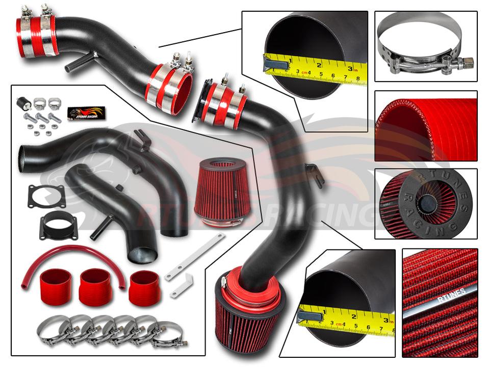 Cold Air Intake Kit For 00-01 Nissan Sentra SE Sedan 2.0L DOHC | Rtunes Racing | RCI-NS-02BK