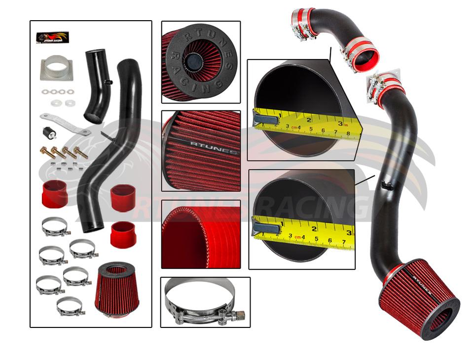 Cold Air Intake Kit For 2003-2006 Nissan 350Z 3.5L V6 | Rtunes Racing | RCI-NS-04BK