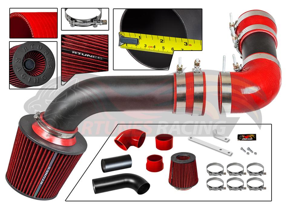 Cold Air Intake Kit For 1988-1989 Pontiac Firebird 5.0L & 5.7L V8 | Rtunes Racing | RCI-PT-01BK
