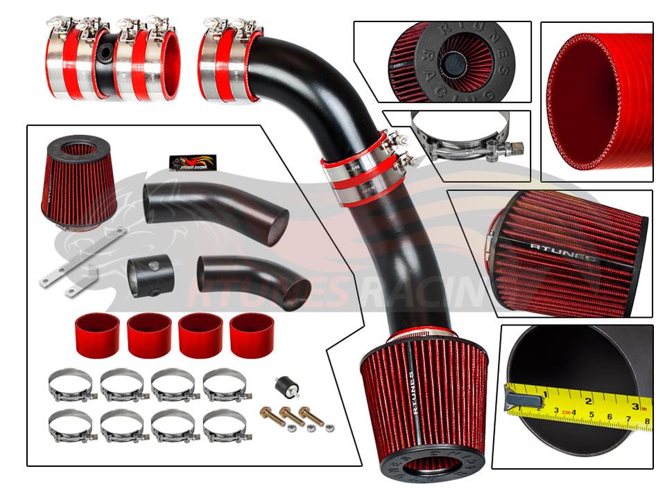Cold Air Intake For 99-05 Pontiac Grand Am /99-04 Oldsmobile Alero 3.4 V6 RCI-PT-04BK