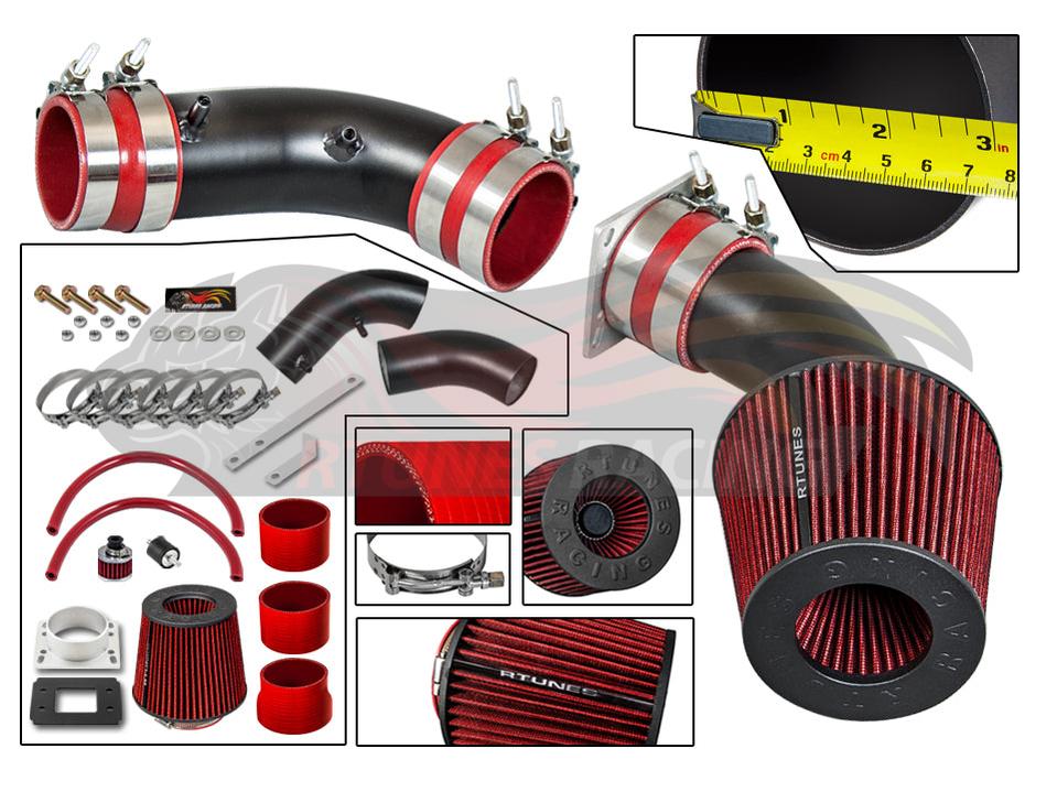 Cold Air Intake For 88-95 Toyota 4Runner / Pick Up / T100 3.0L V6 RCI-TY-03BK